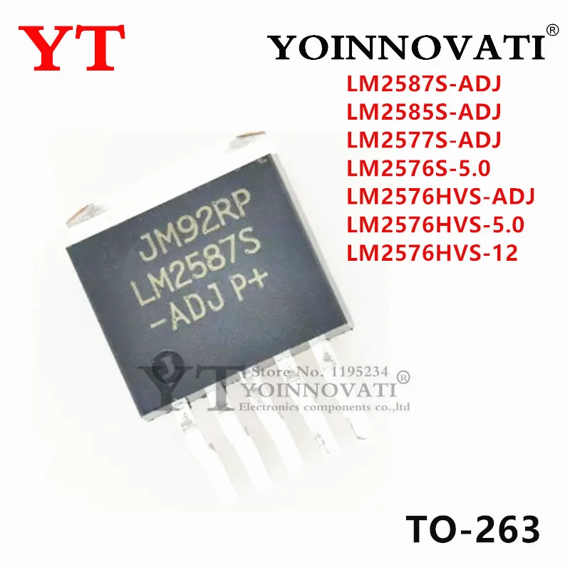 10piece LM2587S-ADJ LM2585S-ADJ LM2577S-ADJ LM2576S-5.0 LM2576HVS-ADJ LM2576HVS-5.0 LM2576HVS-12 LM2585 LM2577 LM2576