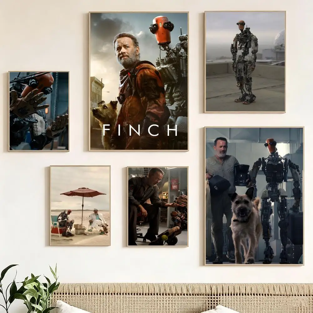 Classic Movie F-Finch Poster impermeable para el hogar sala de estar dormitorio bar decoracion estetica