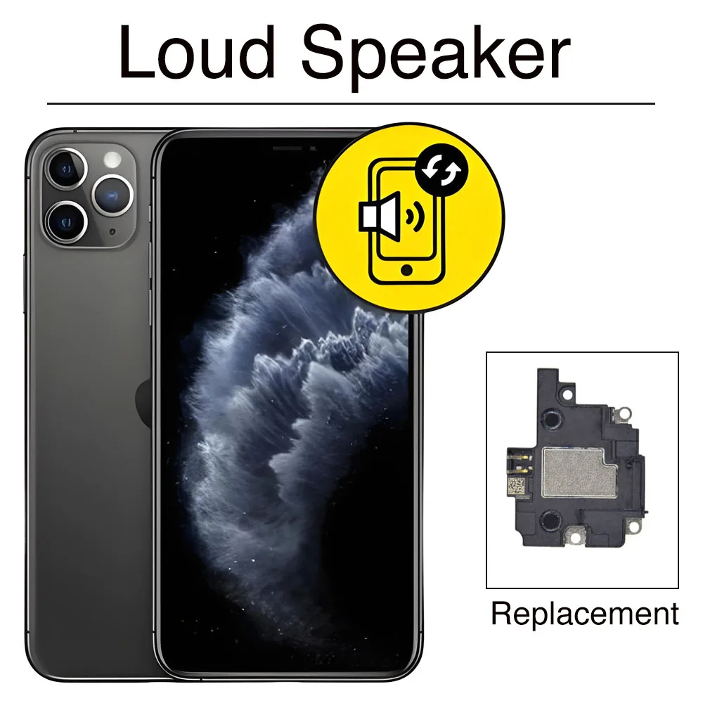 

Pop Loud Speaker Replacement For IPhone 7 8 Plus X XR XS 11 Pro Max Bottom Ring Bell Buzzer