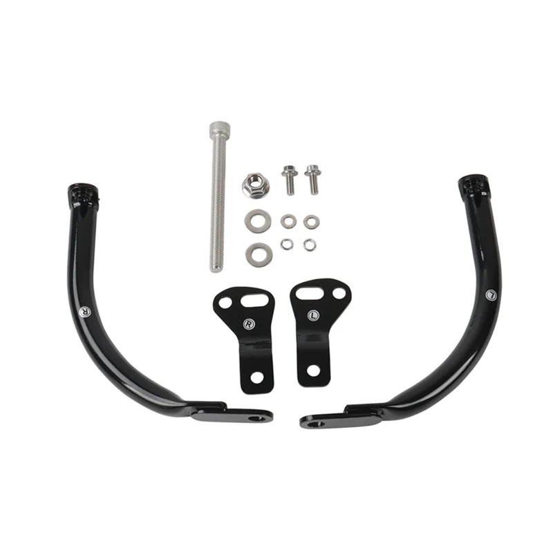 

Front Fairing Support Bar Turn Signal Mount Brackets For Softail Low Rider ST EI Diablo FXRST FXLRST Motorcycle