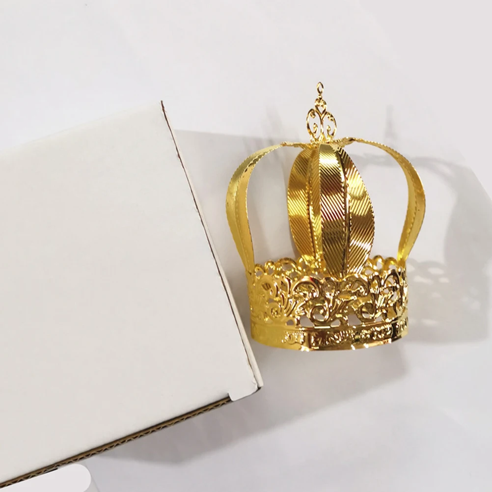 

Crown Cake Iron Mini Toppers for Birthday Party Kids Hairband Eco Friendly Crown Children Hairband Lightweight Gift