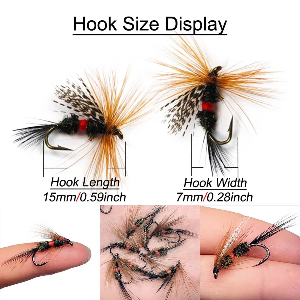 مجموعة طعوم صيد السمك 24-84 قطعة، طُعم جاف، مناسب لسمك السلمون المرقط والجهير، طُعم جاف مناسب لسمك السلمون المرقط والسلمون #2