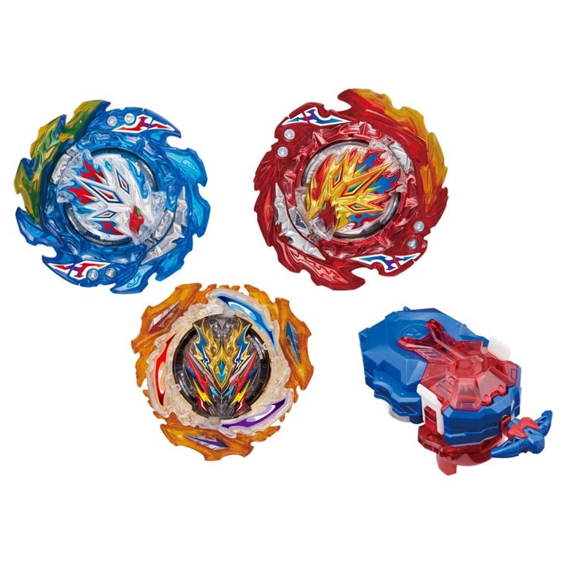 

Single Set BU B-203 Ultimate Fusion DX Set Bey only B203 Spinning Top without Launcher Box Kids Toys for Children