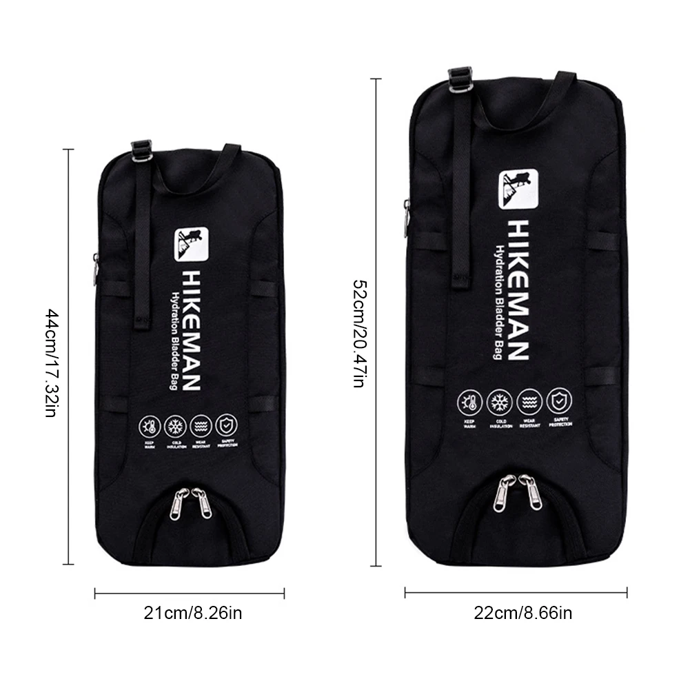 Hydration Bladder Insulation Sleeve for 1-2L & 2-3L Water Bladder Water Resistant Protective Insulated Sleeve for Hiking Cycling