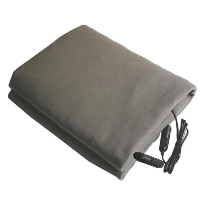 12V Car Electric Heated Blanket Energy Saving Warm Autumn Winter Car Electric Blanket Heating RV SUV Truck 100*60cm