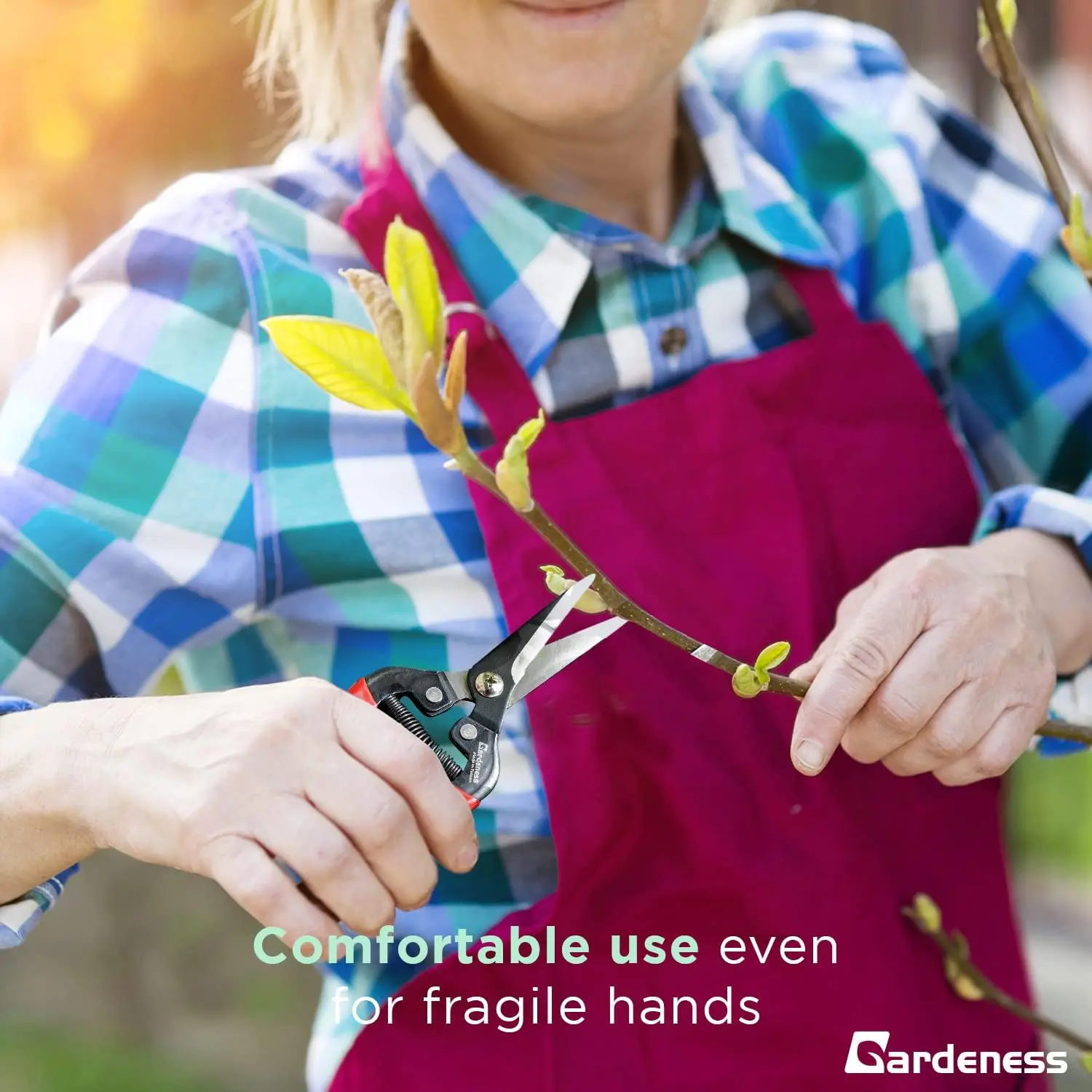 Ножницы для обрезки, 2 шт. - Ножницы для флориста из высокоуглеродистой стали - Многофункциональные садовые прецизионные ножницы для трав, машинки для стрижки цветов, бонсай