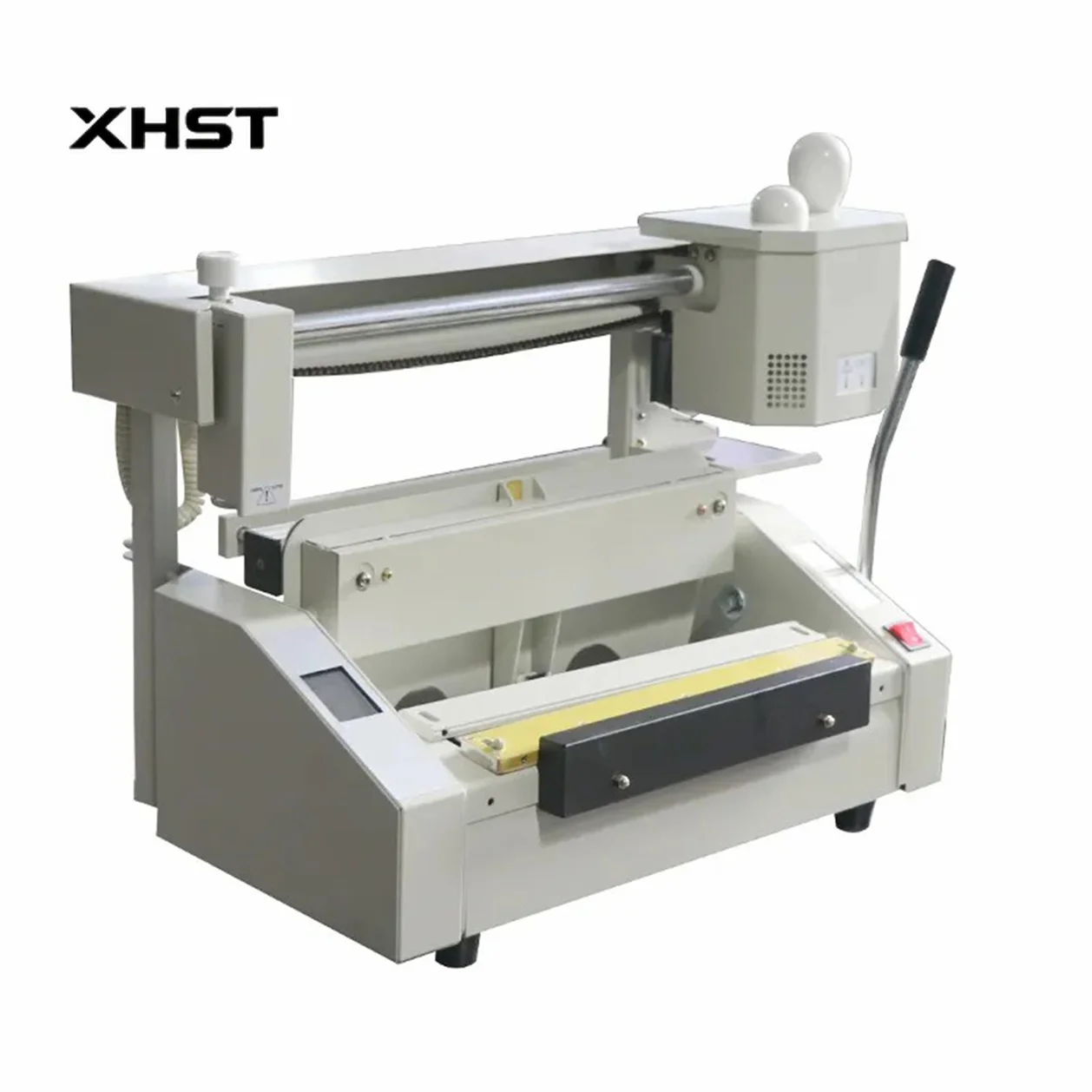 

SG-TB03 2026 Hot Sale Small Desktop A4 Size Book Binding Machine Manual Hot Melt Glue Hardcover Book Binder Machine Low Price