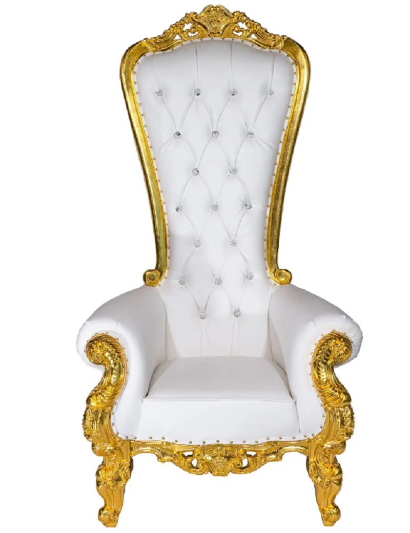 

Wedding banquet high back chair solid wood decorative image chair hotel bridal chair throne wedding chair