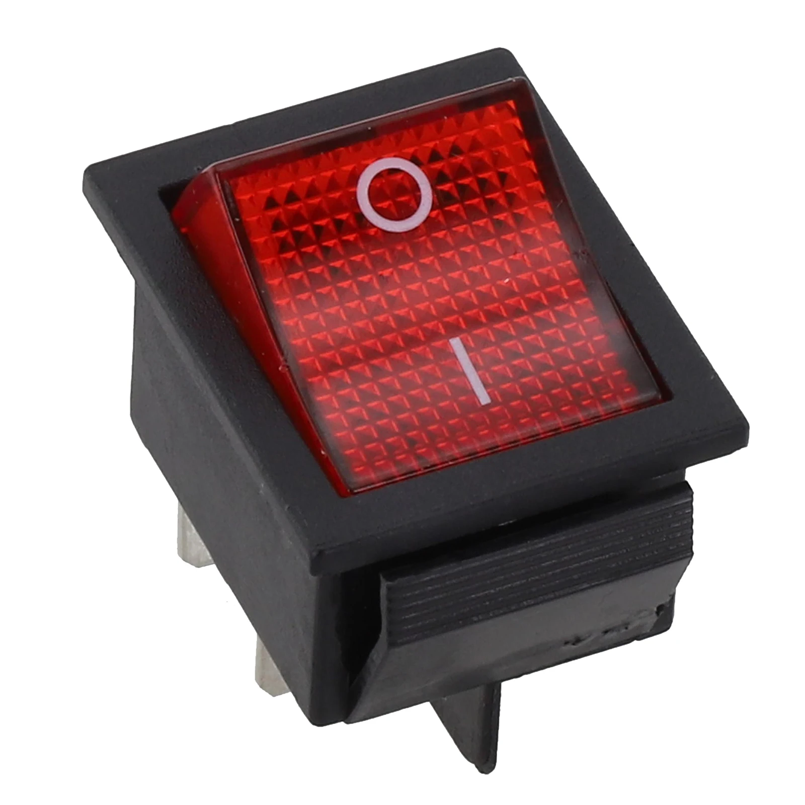 

4-Pin Rocker Switch Illuminated Rocker Switch Low Light Conditions Easy Installation Household Appliances Instrumentation