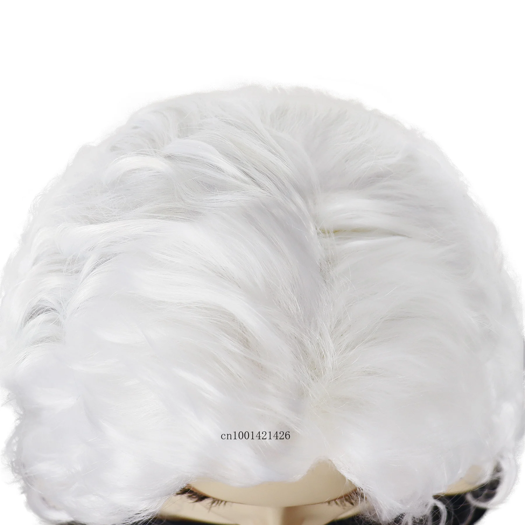 Pure White Women Wigs Synthetic Hair Long Wig Carnival Party Halloween Costume Wigs Cosplay Anime Lolita Wigs for Girl Gift