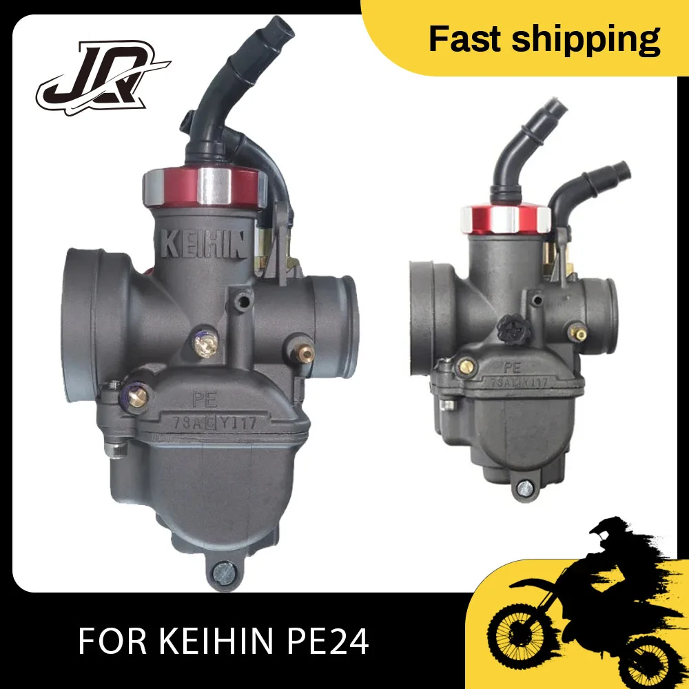 

For KEIHIN PE24 DASH 24mm Carburetor For HONDA NSR125 KX80 KX100 KX125 NSR 50-125CC 2/4-Stroke Motorcycle Carburetor