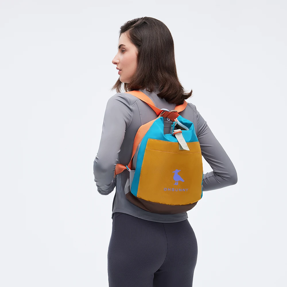 Ohsunny Versatile Handbag with Random Color Matching,Women's Personalized Backpack for School Travel Shopping Daily Life