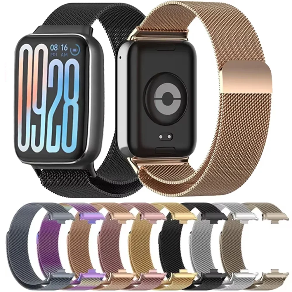 Milanese Loop Strap for Xiaomi Mi Band 9 Pro/Mi 8 Pro  Magnetic Smart Strap Instead of Bracelet Bracelet for Redmi Watch 5 4