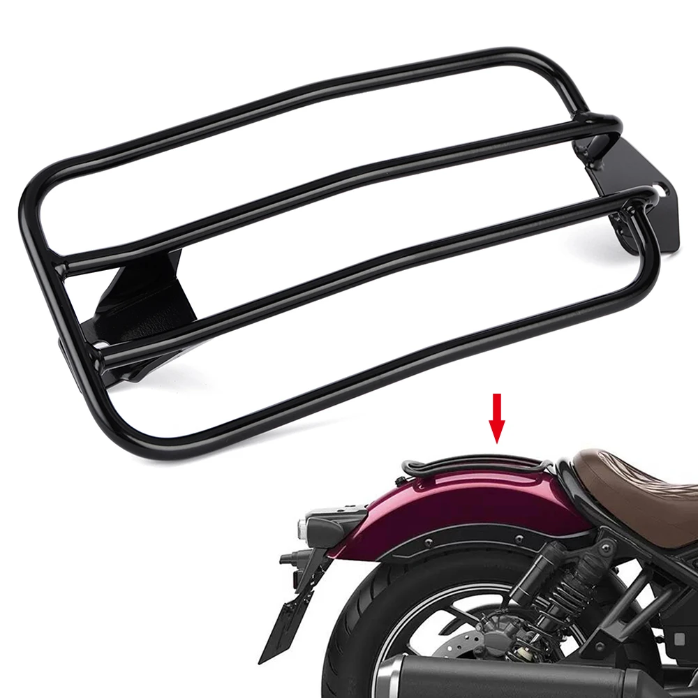 

CM1000 CMX1000 Rear Solo Seat Luggage Rack Carrier Case Support Shelf Holder Bracket for Honda Rebel CM 1000 CMX 1000 2021-2023