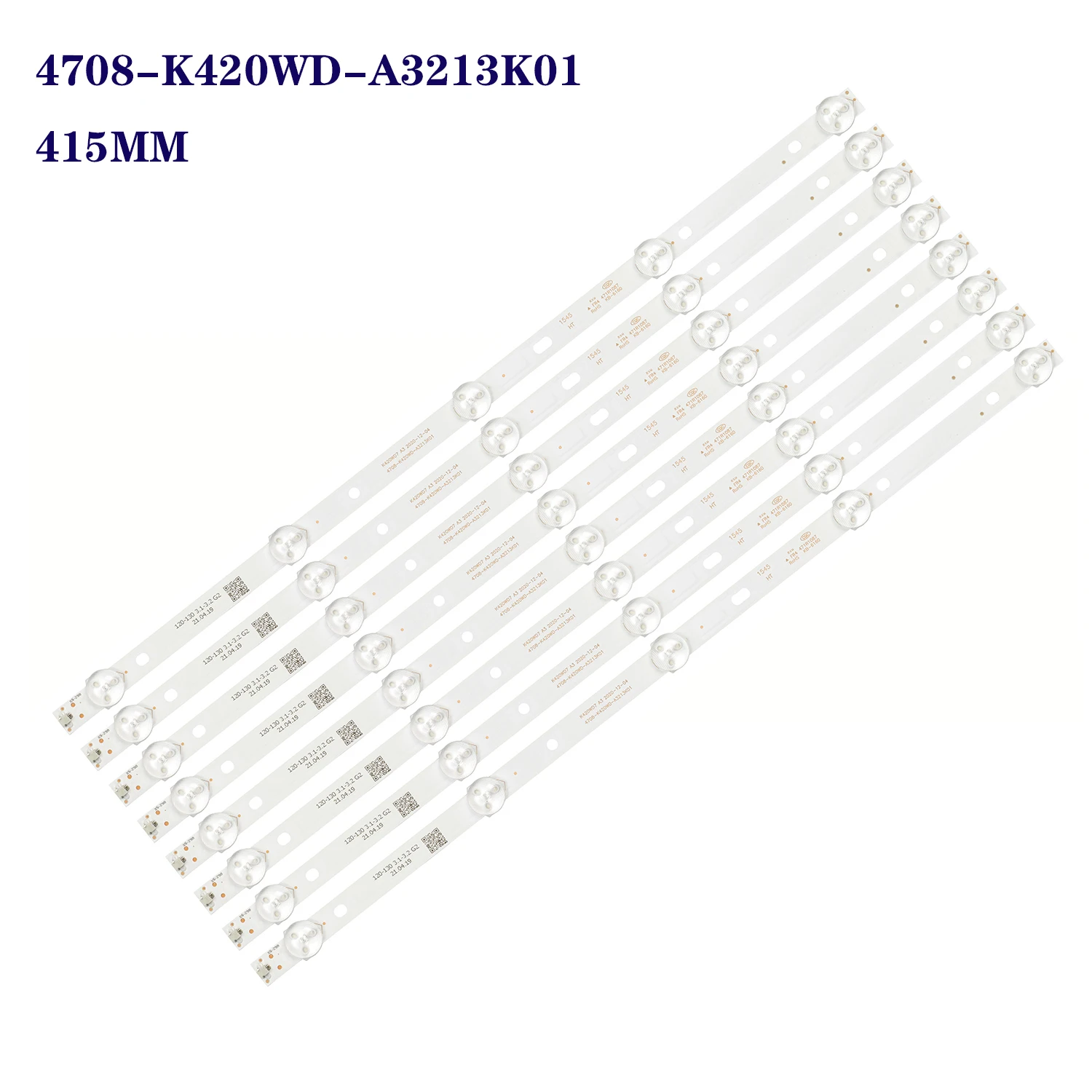 LED Backlight strip for K420WDB K420WD7 A3 LC430DUY-SHA1 K430WDR A1 42PUF6052/T3 43PFF5459 42PUF6052