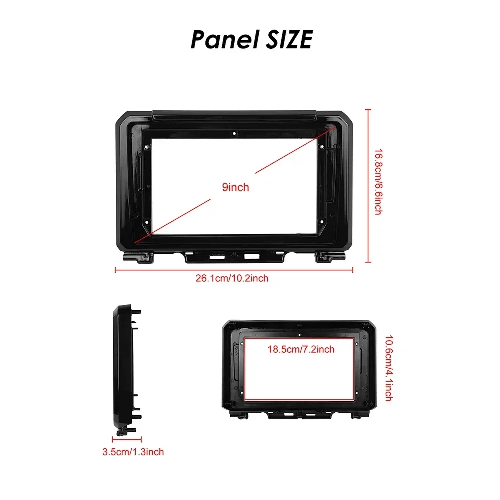 สําหรับ Suzuki Jimny JB64 2018-2020 รถวิทยุมัลติมีเดีย GPS ระบบ Android 4G GPS ไร้สาย Apple CarPlay รถสเตอริโอหน้าจอสัมผัส