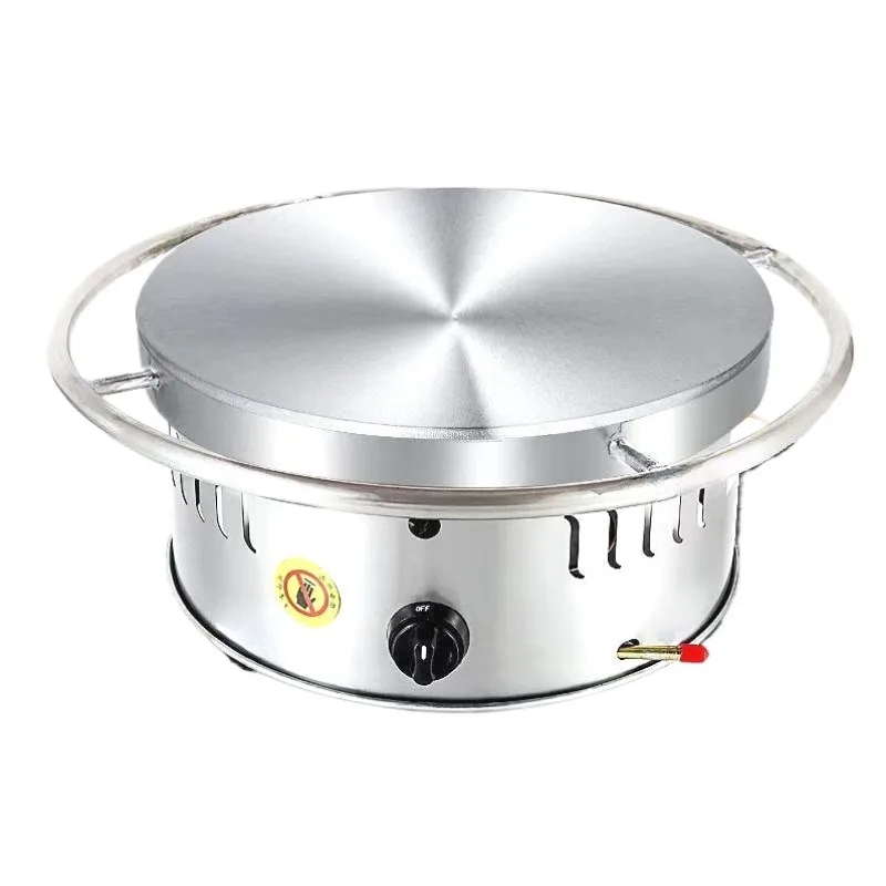 

Imported Shandong miscellaneous grain pancakes commercial stall gas pancakes fruit gas miscellaneous grain pancakes rotating