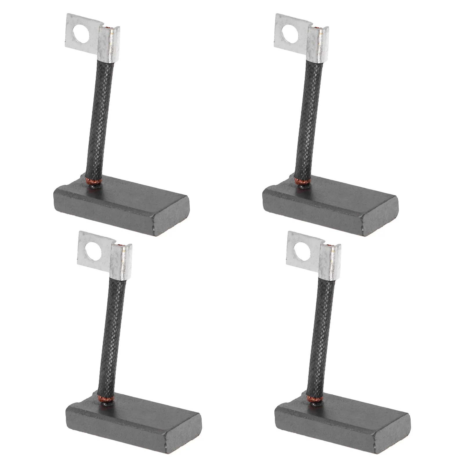 Zestaw szczotek węglowych do generatora rozrusznika wózka golfowego, 4 sztuki, niezawodne akcesoria silnikowe zapewniające płynną pracę i łatwy wymiana.