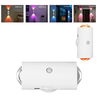 LED Wall Light Motion Sensor Led Atmosphere Lighting Porch Lights Balcony Garden Lights Smart Induction Night Light Bedside Lamp