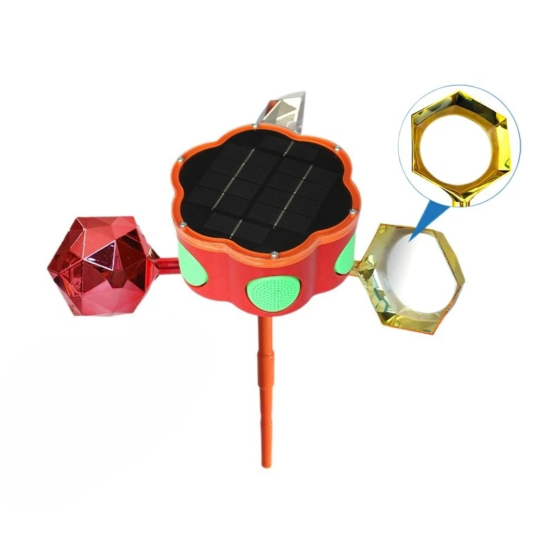 

Bird repellent device Automatic solar orchard special bird starter