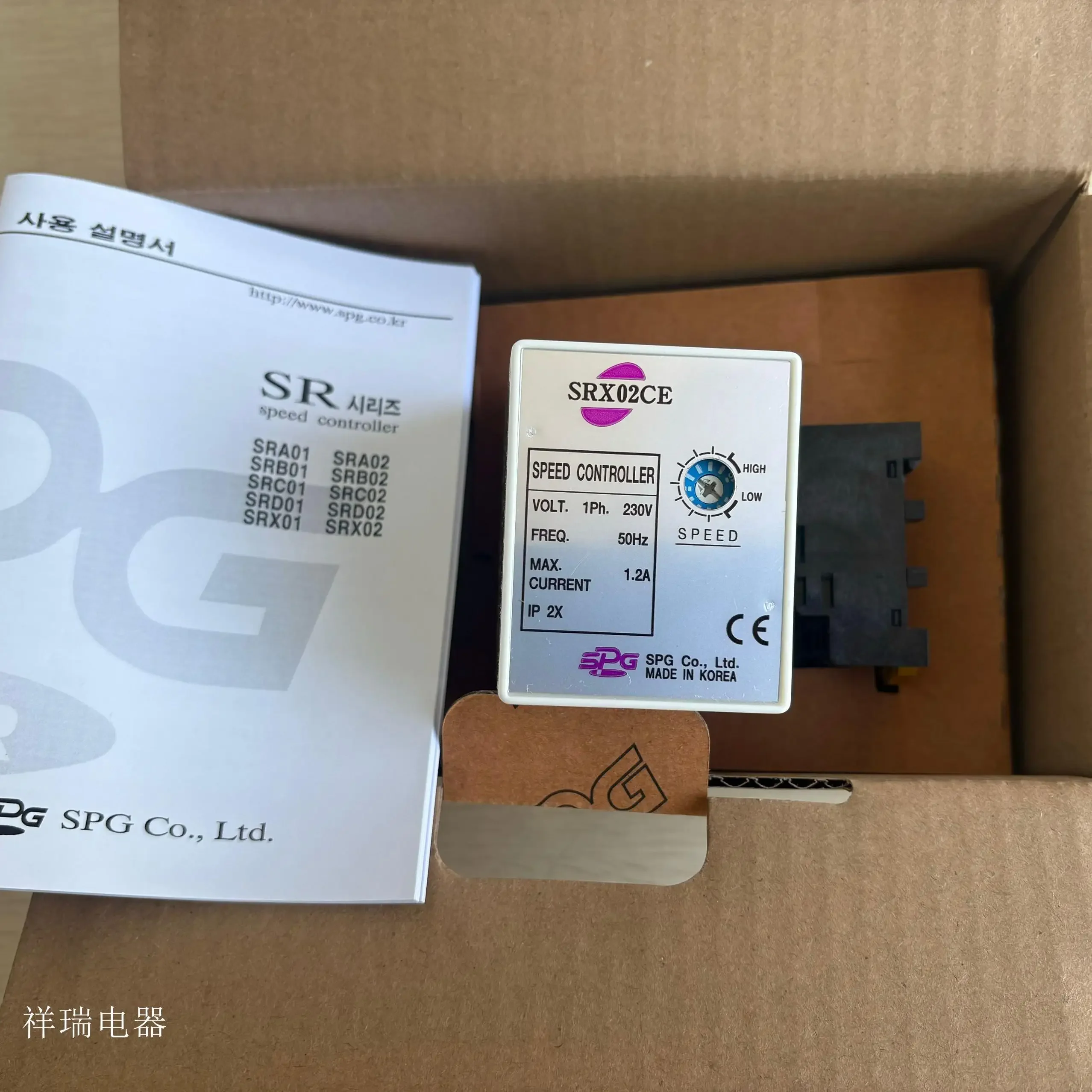 

Premium Products 2026 Original SRX02CE original Korean SPG motor speed controller