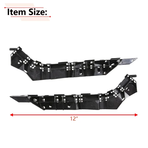 Imagen 2 del producto 1 par de soporte de retención de parachoques delantero para Subaru Outback Legacy 2010 2011 2012 2013 2014 57707AJ53A 57707AJ52A