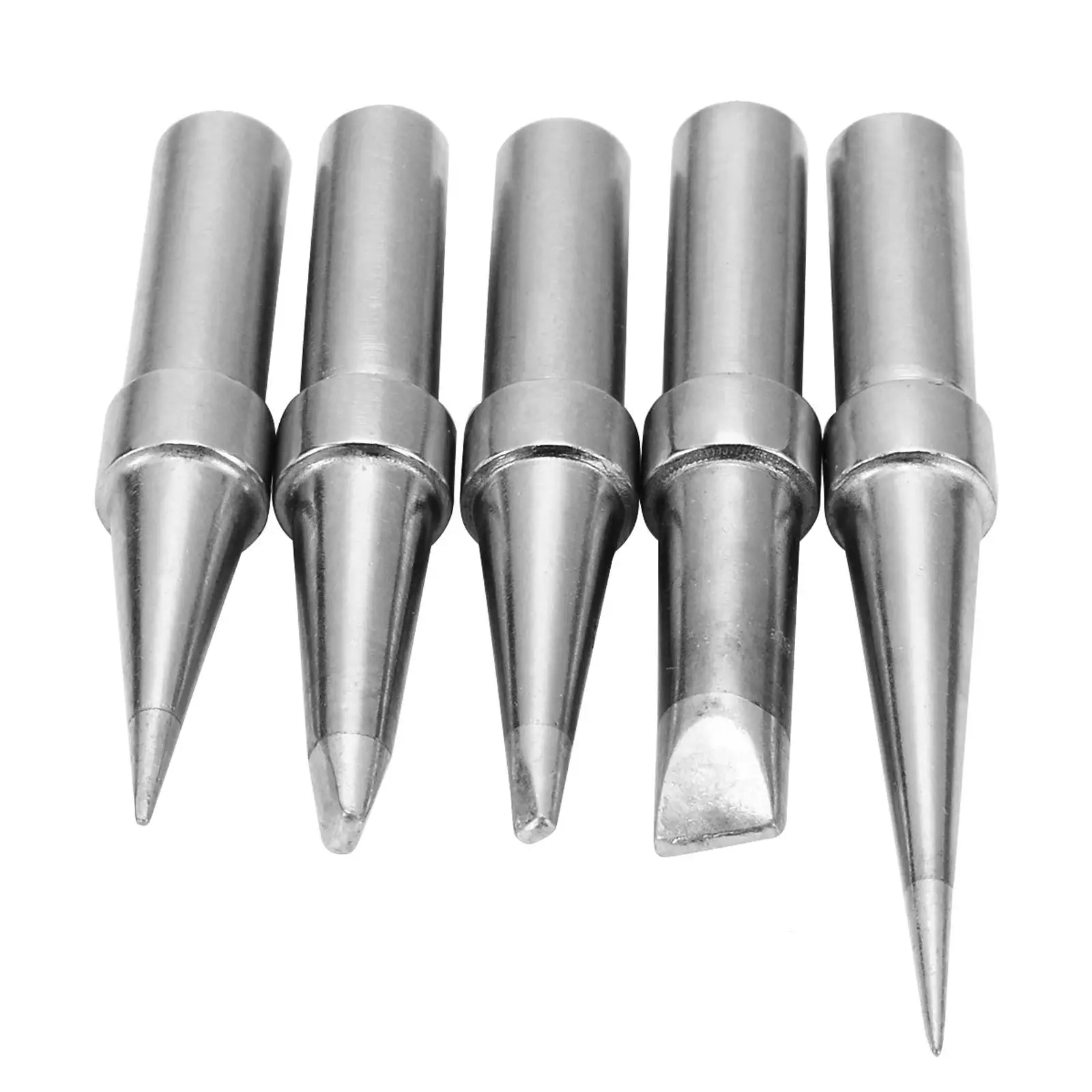 5x Soldering Tips Soldering Head Replacement for Wesd50 Wcc100 Soldering