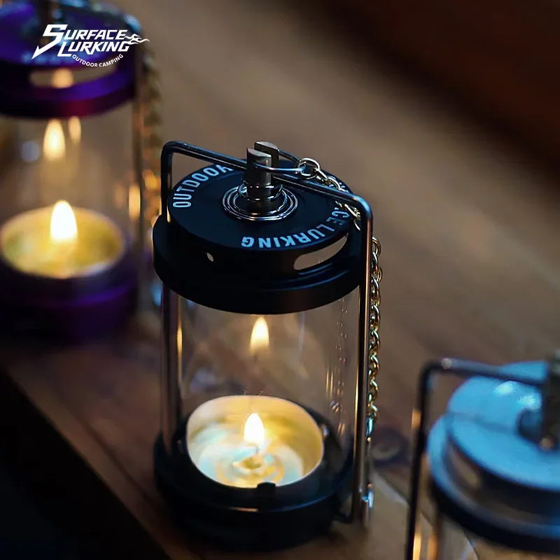 

GOPEAK уличный набор свечей для пикника, кемпинга, ретро, украшение, атмосферный светильник, креативный настольный прикроватный светильник, свеча для палатки