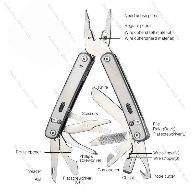 S804 Flex Multi tool Open-Source Modular Design and Customizable Multitool for Everyday Carry (EDC), Hobbies & Outdoors