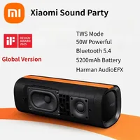 Xiaomi Sound Party Versión Global Altavoz inalámbrico Bluetooth portátil Sonido al aire libre de alta calidad Durable para uso en exteriores