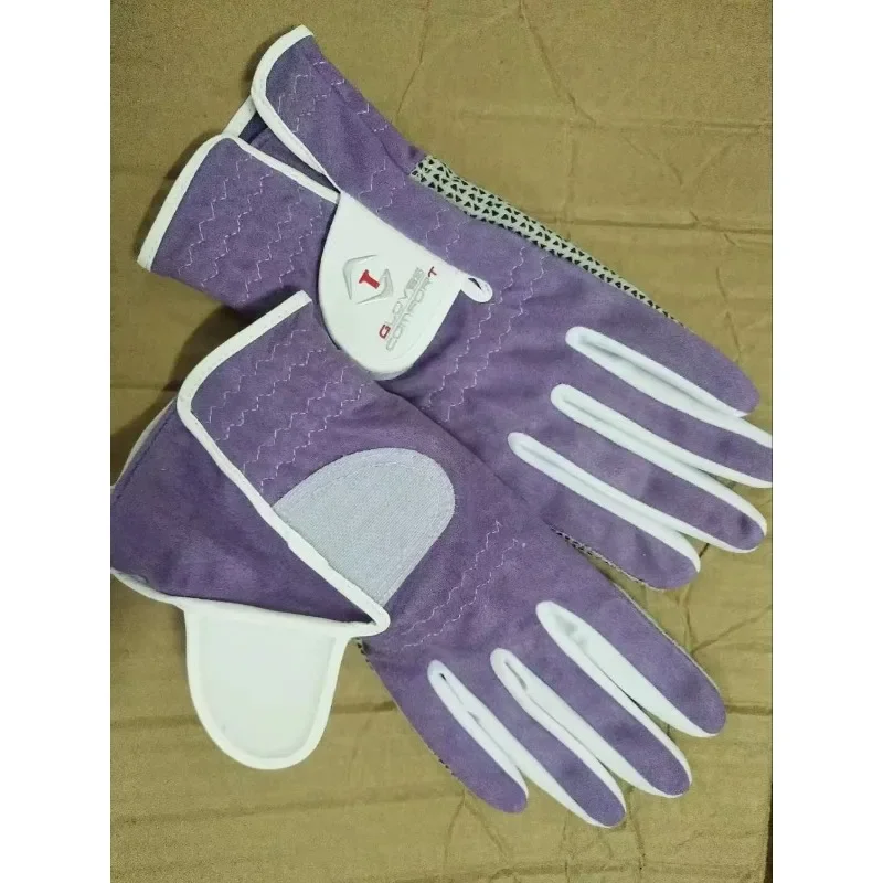 GOLF gloves women's muslin cloth sun protection breathable and wear-resistant