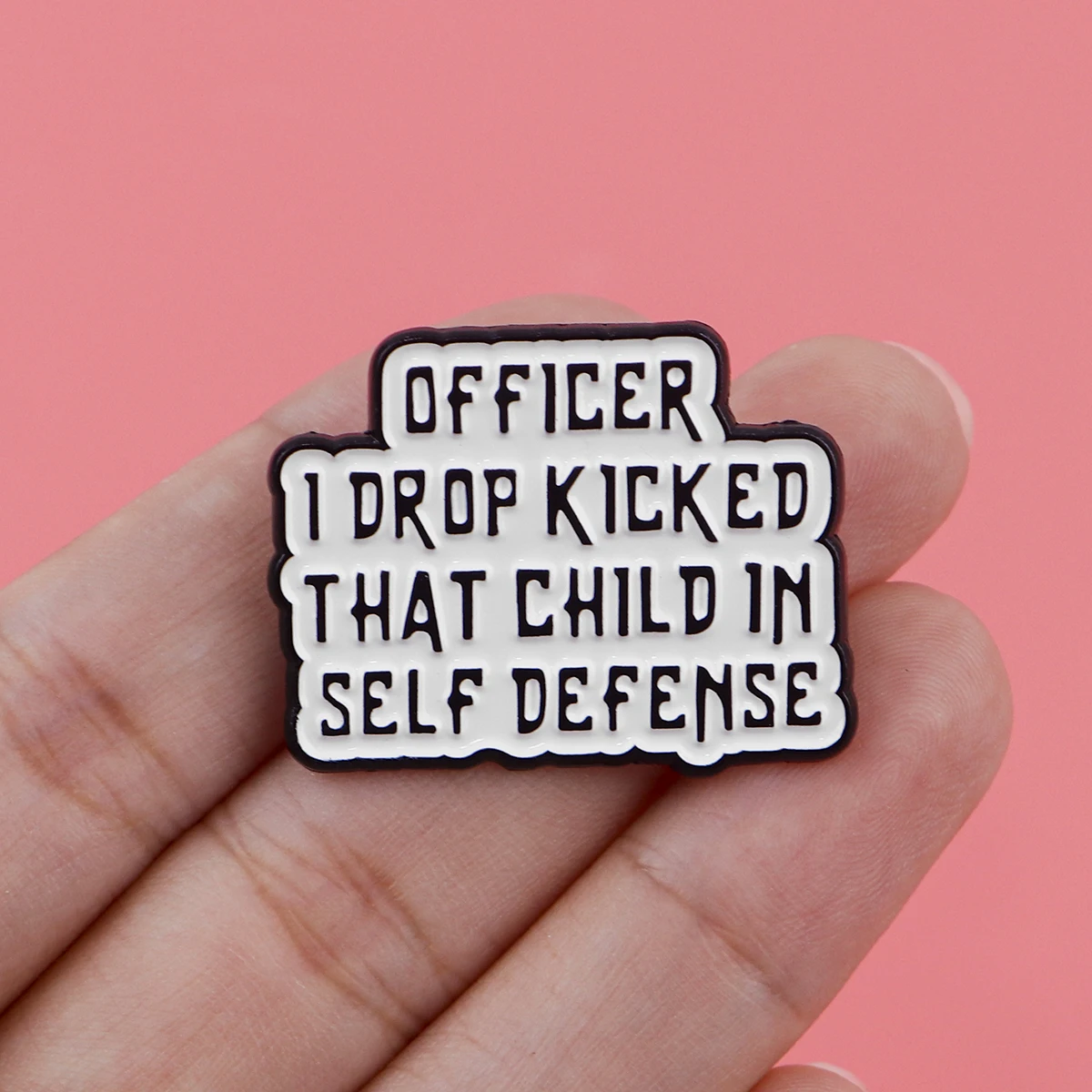 Zitate Emaille Pins Cartoon Damen Broschen Männer Anstecknadeln Buchstaben Abzeichen auf Rucksack Kostüm Zubehör Satz Schmuck Geschenke – Detail 2