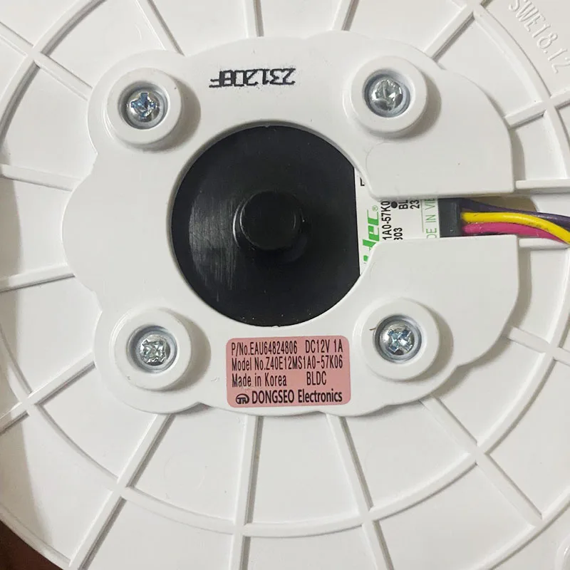Imagem -02 - Ventilador de Refrigeração do Conjunto do Motor da Geladeira lg Eau 64824805 Amortecedor Eau 64824806 Novos Acessórios Originais