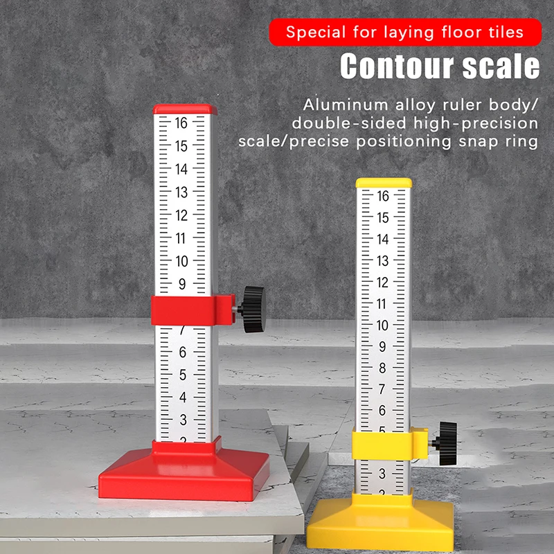 0-160mm Aluminum Alloy Tile Leveling Ruler High Precision Horizontal Bubble Ruler Adjustable Engineers Measuring Tool