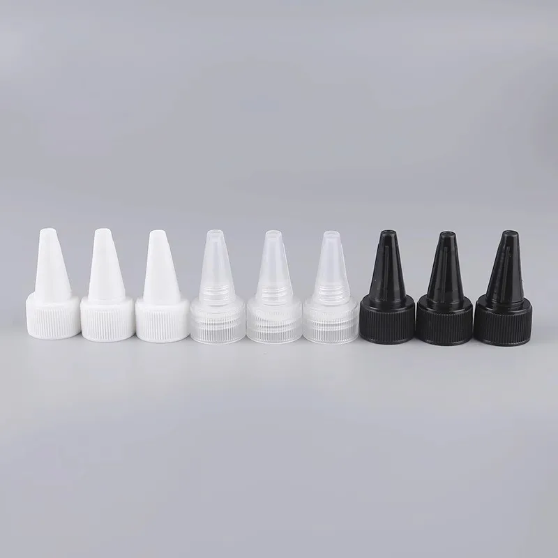 

500 шт./лот, 50 мл, прозрачные пластиковые флаконы с носиком, для эмульсий, экструзионного розлива, ПЭТ, пустые бутылки