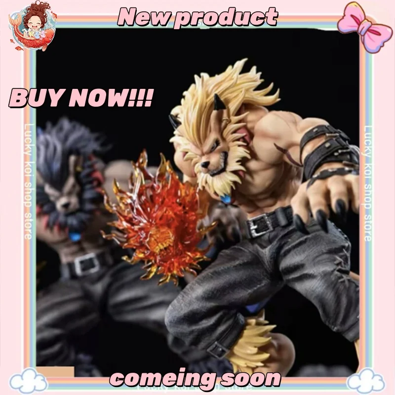 

IN STOCK 20CM Digimon Adventure Anime Figure Soar Leomon Figure 2 Colors Collect Decor Ornament Boy Toys Gifts PVC Model Statues