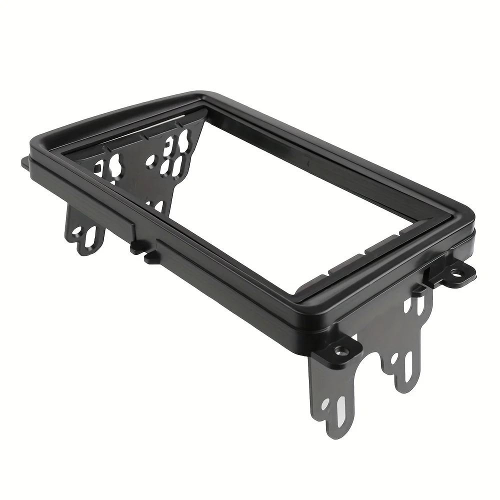 2 DIN Auto-Armaturenbrett-Einbaurahmen für VW, Skoda, Seat, kompatibel mit Caddy, Touran, Passat, Tiguan und mehr – Detail 6