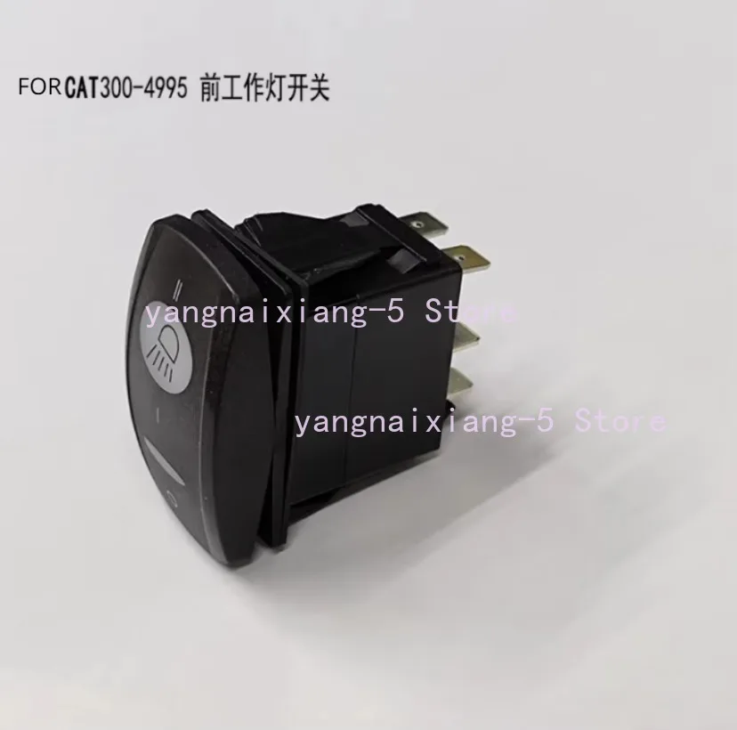 Work Light Rocker Push Button Switch 300-4995 3004995 for Caterpillar Construction Machinery Parts Excavator Accessories