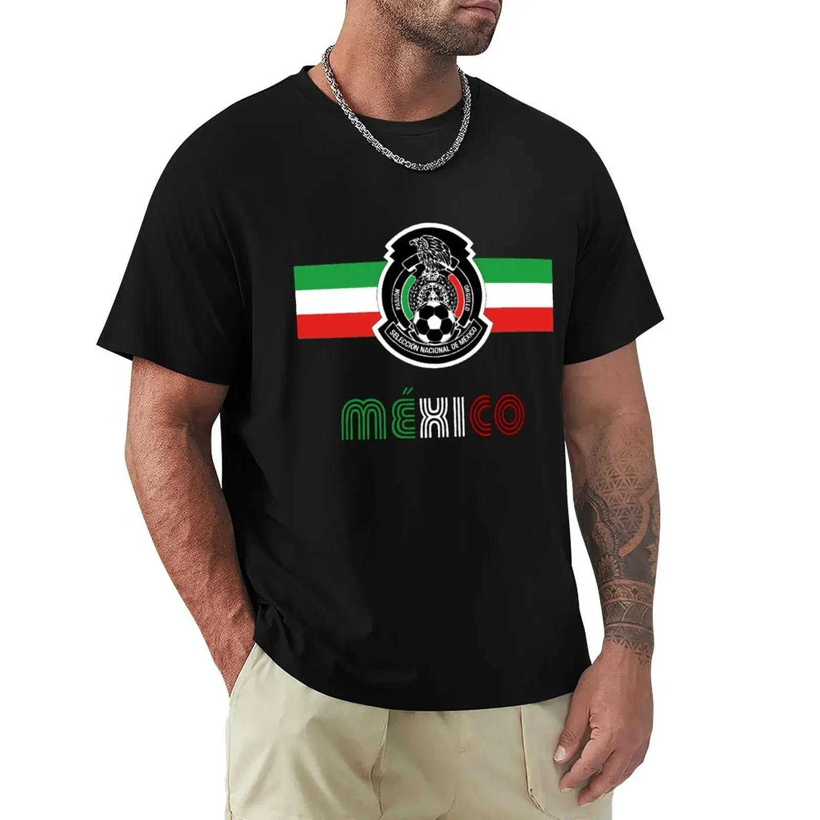 

Mexico Soccer Team Seleccion Mexicana de futbol T-Shirt sweat customs design your own man t shirt mens clothes