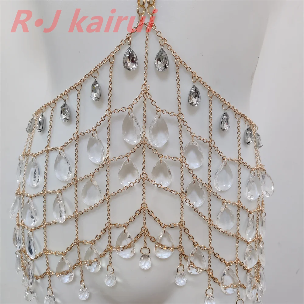 

Новая мода белые пластиковые бусины ручной работы из металлического железного сплава, цепочки на шею, живот, уникальное танцевальное вечернее платье, ювелирные изделия