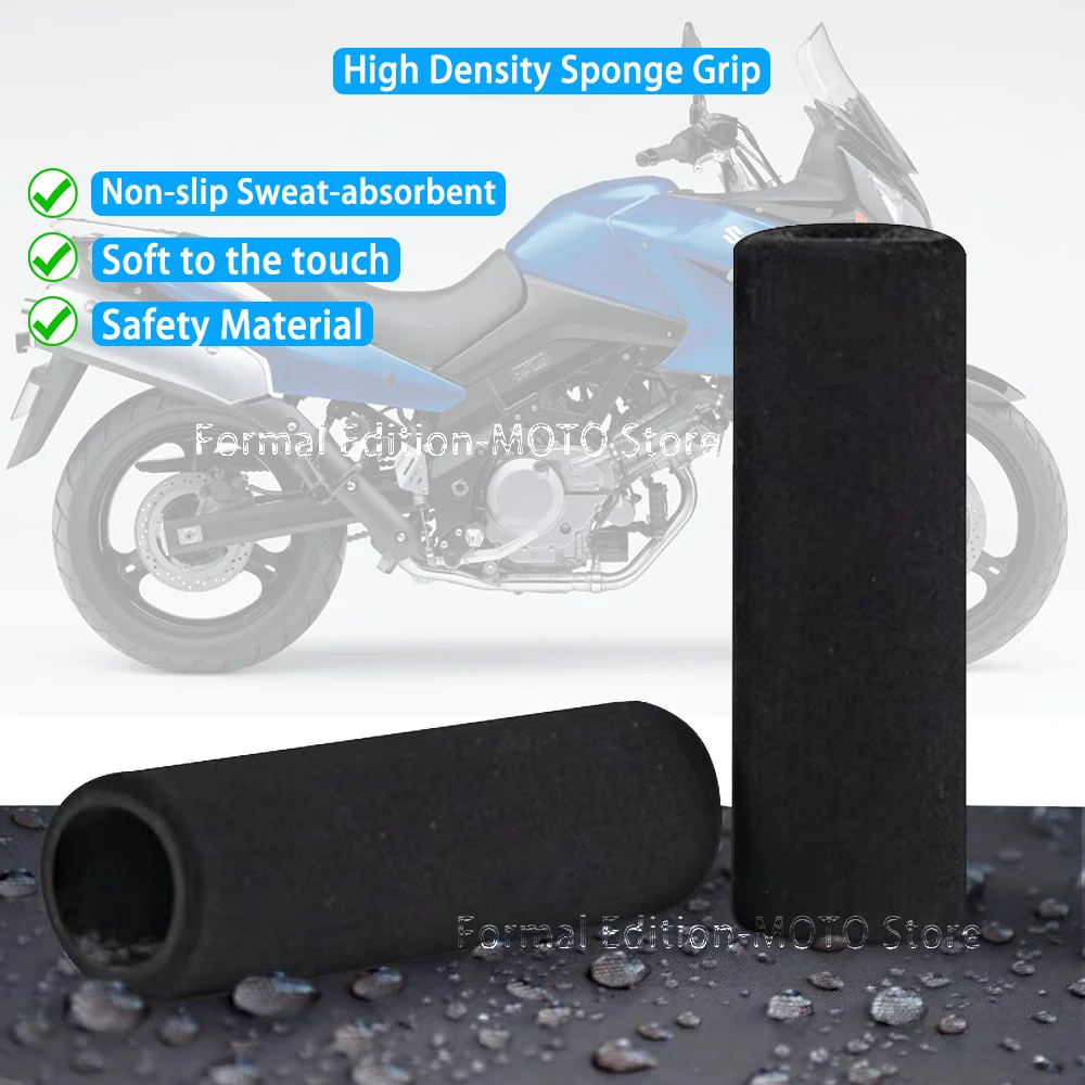 Motorcycle Handlebar Grips Anti Vibration for Suzuki V-strom 650 1000 250 V-strom DL250 DL1000 DL650 Motorcycle Sponge Grip