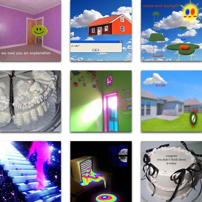 Punk Estetik Rüya Çekirdeği 90'lar Estetik Vintage Çıkartmalar Telefon Laptop Dekorasyonu için Uygun Çıkartmalar Charm Doğum Günü Hediyesi