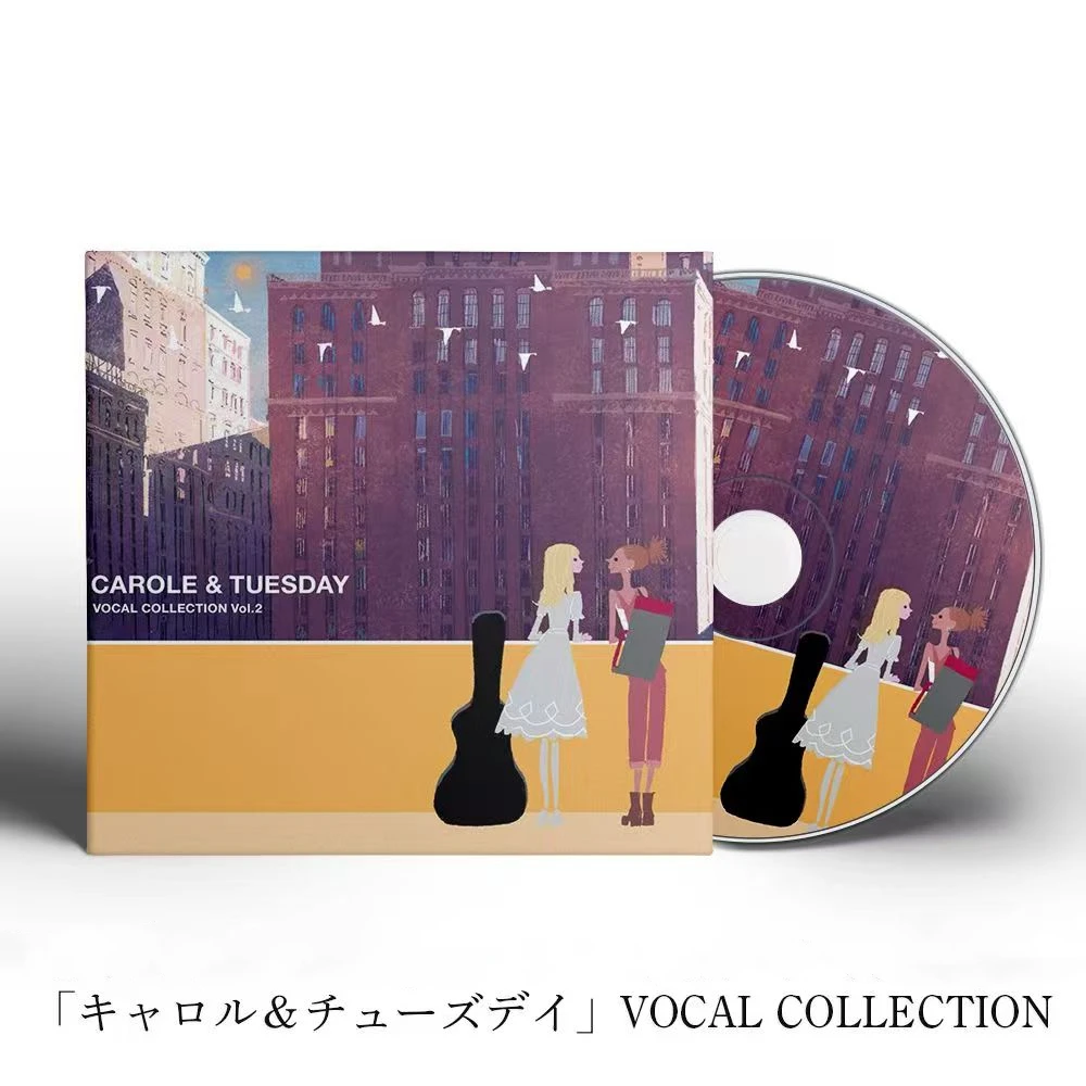Anime CAROLE TUESDAY Celeina Ann Music CD VOCAL COLLECTION Vol 1+2 Album 2pcs Music Record Cosplay Walkman Car Soundtracks Box