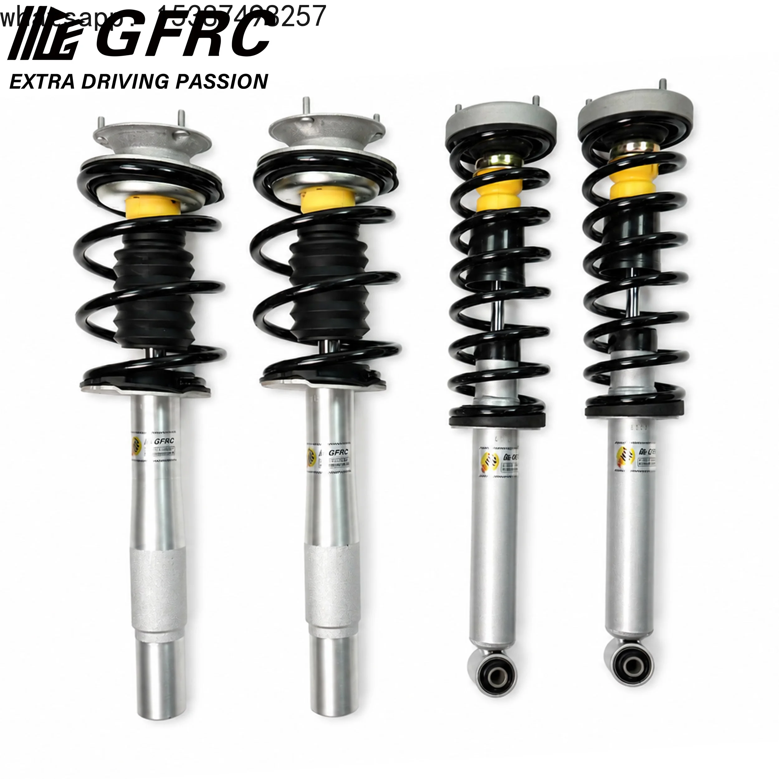 For High-performance  Sports Shock Absorber Set with Lowering Springs for BMW 5 Series E60 Improving Handling Stability
