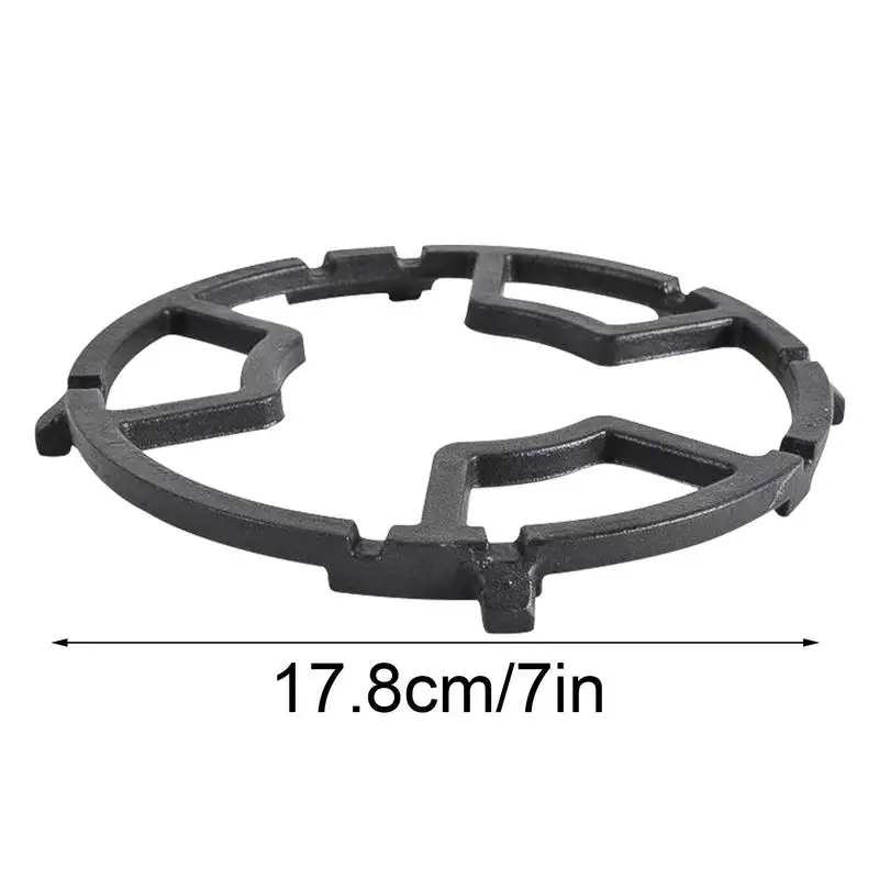 Universal Non Slip Cast Iron Stove Trivets For Smaller Cookware Pan Holder Stand Stove Rack Milk Pot Holder For Gas Hob