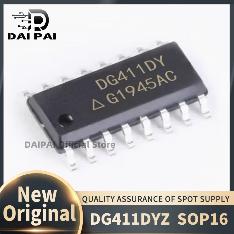 

(10Pcs-20Pcs/Lot) 100% New original DG411DYZ DG411DY DG411 sop-16 Chipset