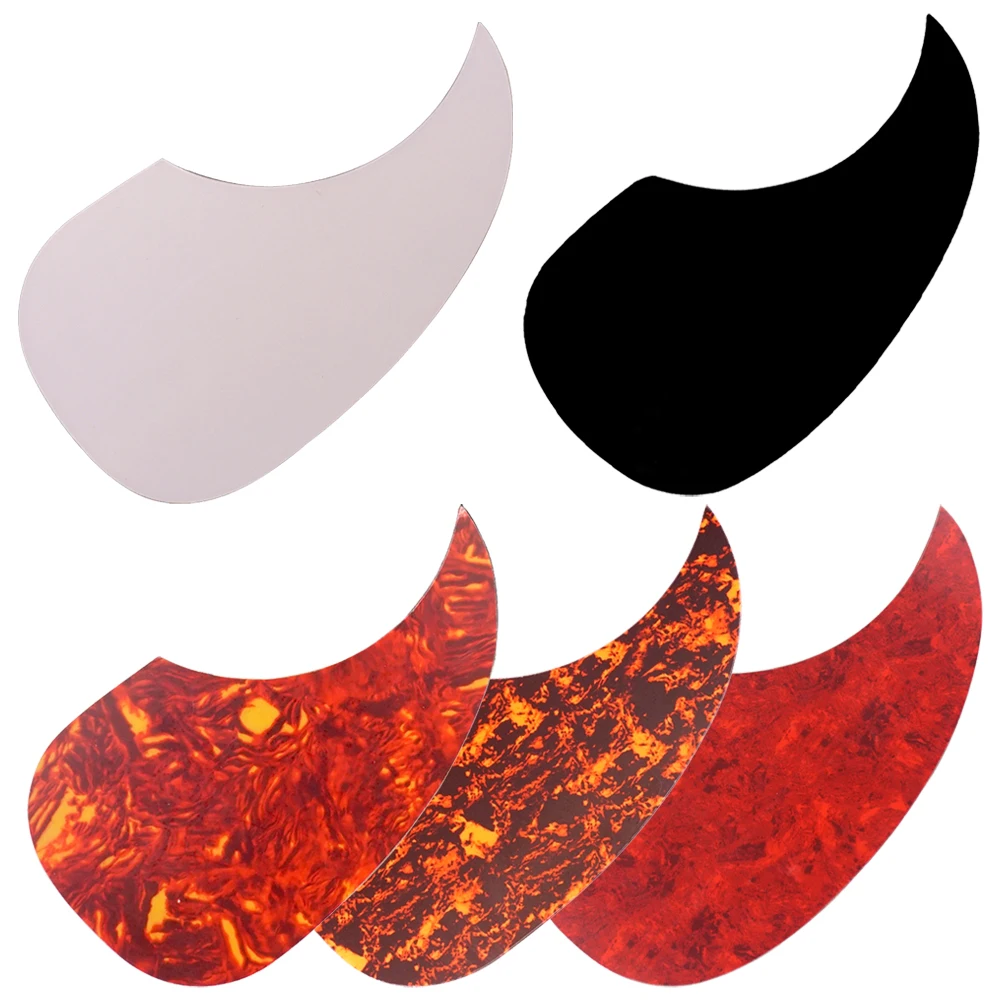 SelfAdhesive Tortoise Shell Acoustic Guitar Pickguard for 40 41 inch Guitars Enhances the Look of Your Instrument