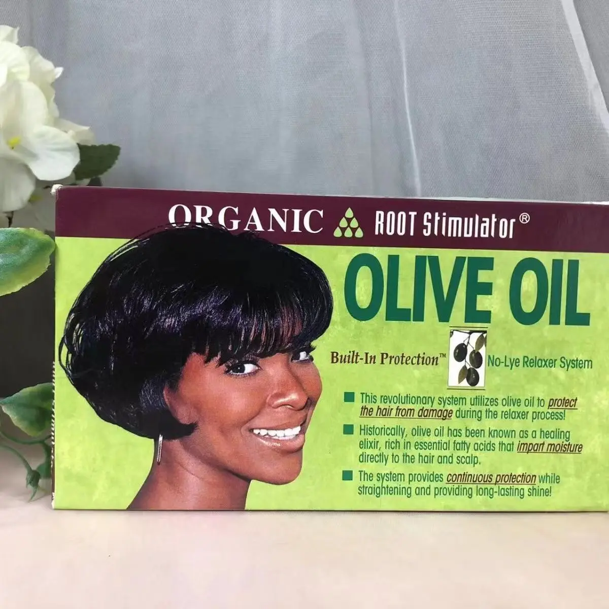 Ors Olive Oil Hair Relaxer Kit Normal Stength