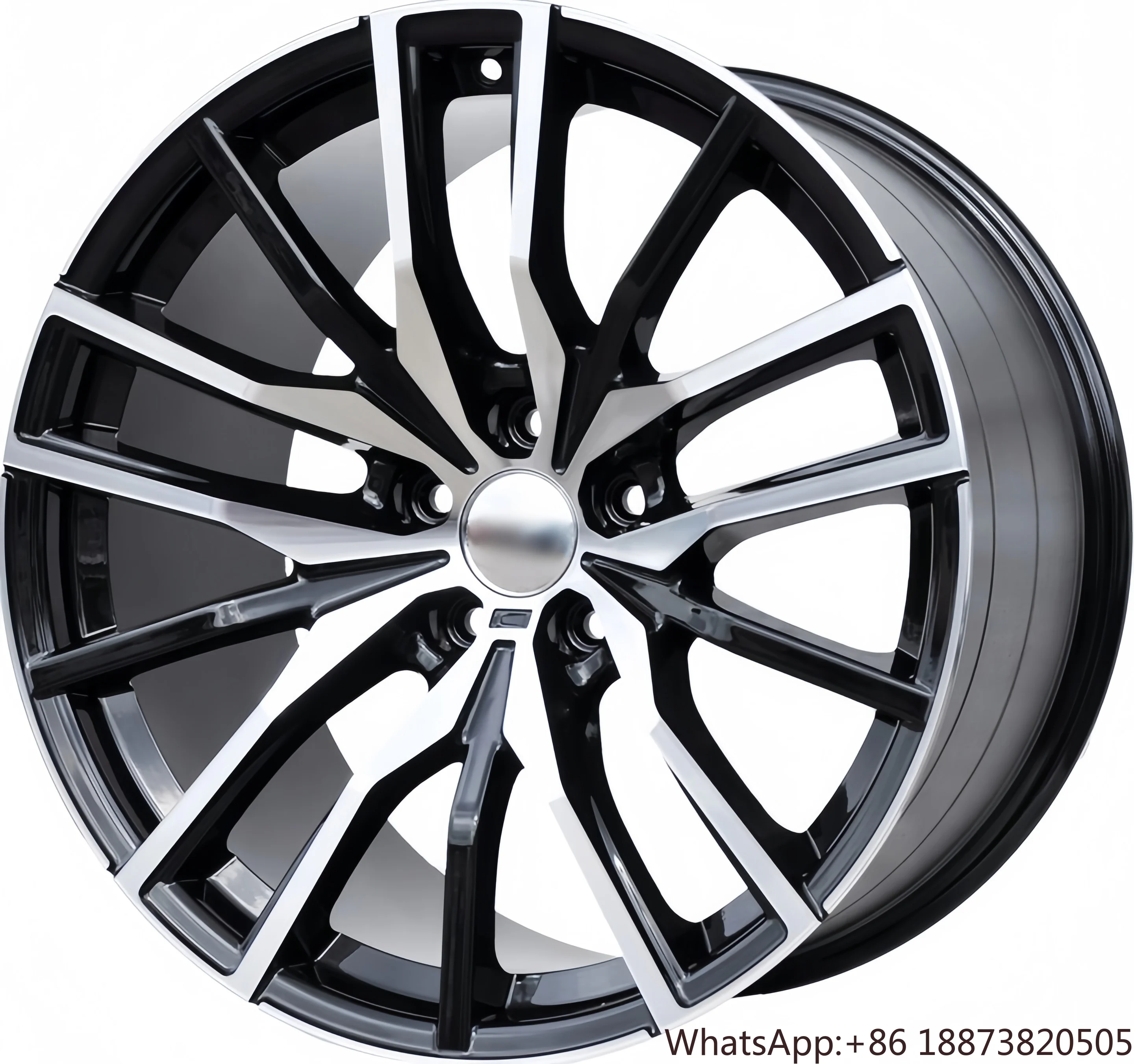 

Aluminum Alloy 5x120 PCD Monoblock Wheels Five Spoke Design Forged Wheel Construction 8J Width 25 40 35 30 20 ET