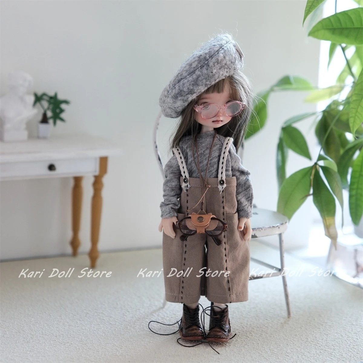 Ropa y faldas para muñeca Kari 2025, traje de bebé pequeño y fresco japonés relajado para muñeca Landazz Landoudou